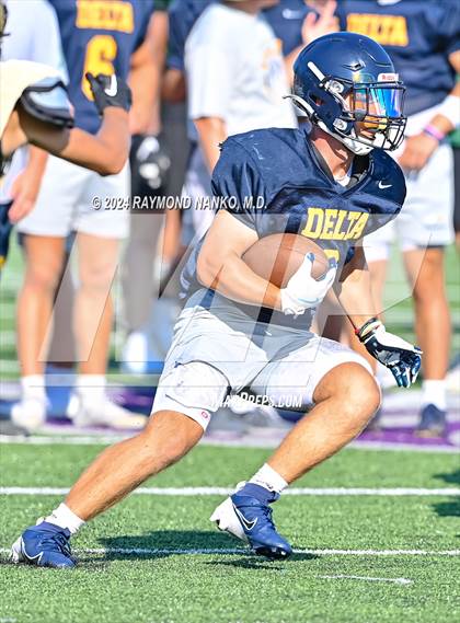 Thumbnail 2 in Oak Hill vs Delta (Grant County Scrimmage) photogallery.