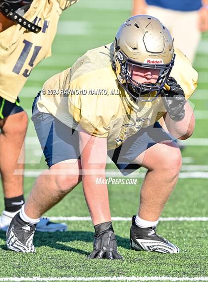 Thumbnail 1 in Oak Hill vs Delta (Grant County Scrimmage) photogallery.