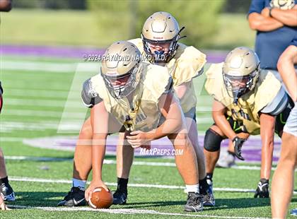 Thumbnail 1 in Oak Hill vs Delta (Grant County Scrimmage) photogallery.