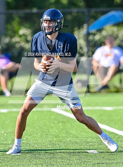 Thumbnail 1 in Oak Hill vs Delta (Grant County Scrimmage) photogallery.