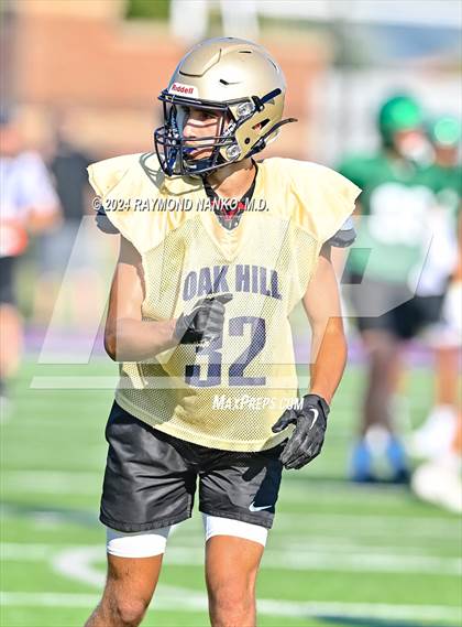 Thumbnail 1 in Oak Hill vs Delta (Grant County Scrimmage) photogallery.