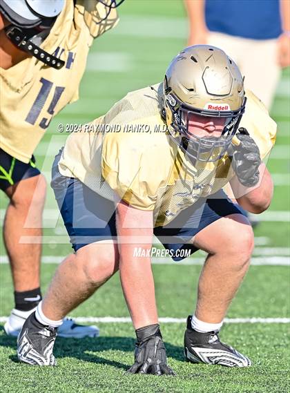 Thumbnail 2 in Oak Hill vs Delta (Grant County Scrimmage) photogallery.
