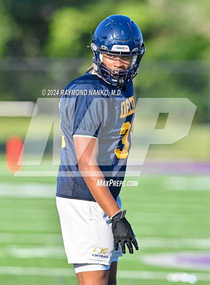 Thumbnail 3 in Oak Hill vs Delta (Grant County Scrimmage) photogallery.