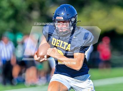 Thumbnail 1 in Oak Hill vs Delta (Grant County Scrimmage) photogallery.