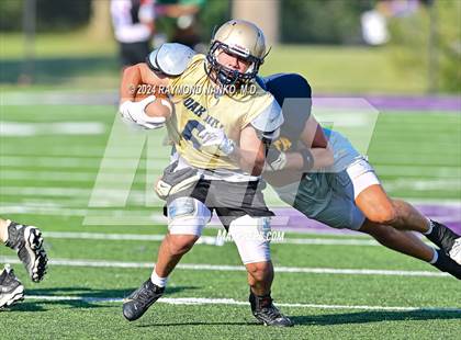 Thumbnail 1 in Oak Hill vs Delta (Grant County Scrimmage) photogallery.