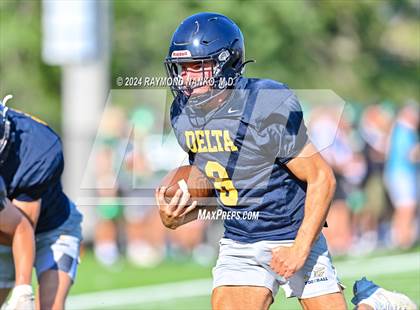 Thumbnail 3 in Oak Hill vs Delta (Grant County Scrimmage) photogallery.