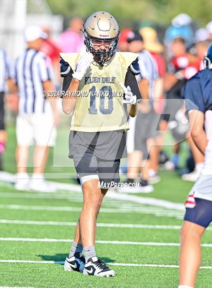 Thumbnail 1 in Oak Hill vs Delta (Grant County Scrimmage) photogallery.