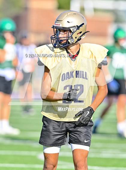 Thumbnail 3 in Oak Hill vs Delta (Grant County Scrimmage) photogallery.