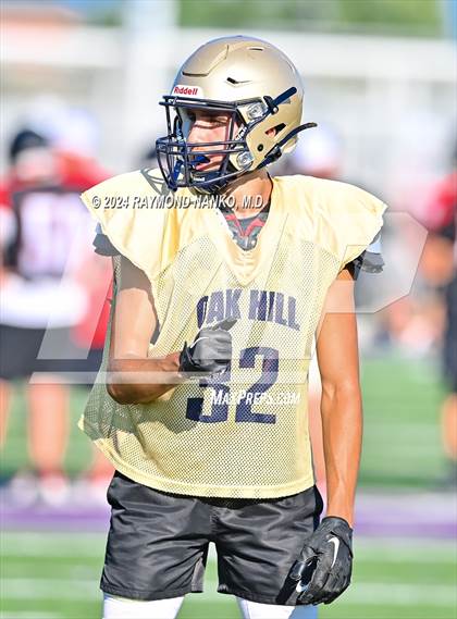 Thumbnail 2 in Oak Hill vs Delta (Grant County Scrimmage) photogallery.