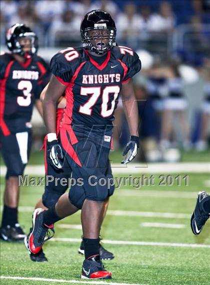 Thumbnail 3 in Georgetown vs. Harker Heights (Dave Campbell's Texas Football Classic) photogallery.