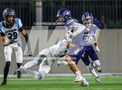 Thumbnail 3 in Seguin vs. Walnut Grove (UIL 5A Division II Bi-District Playoff) photogallery.