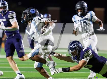 Thumbnail 2 in Seguin vs. Walnut Grove (UIL 5A Division II Bi-District Playoff) photogallery.