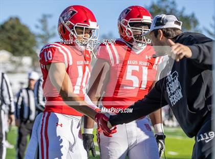Thumbnail 3 in Eaglecrest vs. Regis Jesuit (CHSAA 5A 1st Round) photogallery.