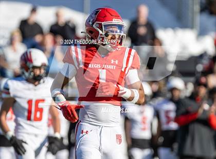 Thumbnail 2 in Eaglecrest vs. Regis Jesuit (CHSAA 5A 1st Round) photogallery.