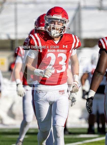 Thumbnail 3 in Eaglecrest vs. Regis Jesuit (CHSAA 5A 1st Round) photogallery.