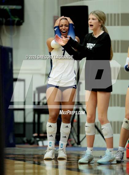 Thumbnail 3 in Flower Mound vs Northwest (UIL 6A D2 Volleyball Region Semi-Final) photogallery.