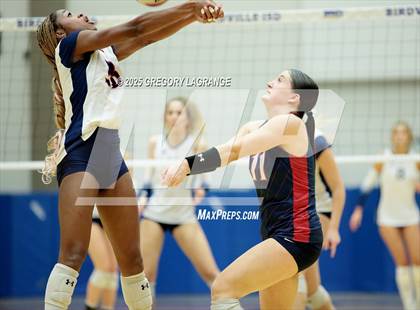 Thumbnail 3 in Flower Mound vs Northwest (UIL 6A D2 Volleyball Region Semi-Final) photogallery.