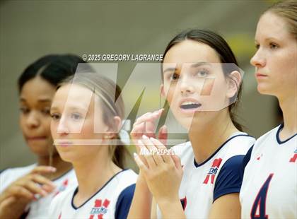 Thumbnail 3 in Flower Mound vs Northwest (UIL 6A D2 Volleyball Region Semi-Final) photogallery.
