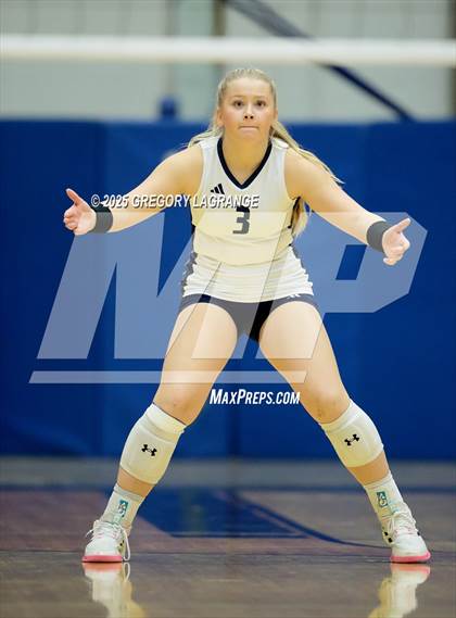 Thumbnail 2 in Flower Mound vs Northwest (UIL 6A D2 Volleyball Region Semi-Final) photogallery.