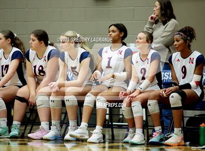 Thumbnail 2 in Flower Mound vs Northwest (UIL 6A D2 Volleyball Region Semi-Final) photogallery.