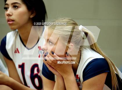 Thumbnail 1 in Flower Mound vs Northwest (UIL 6A Regional Volleyball Semi-Finals Division 2) photogallery.