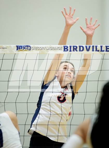 Thumbnail 3 in Flower Mound vs Northwest (UIL 6A D2 Volleyball Region Semi-Final) photogallery.