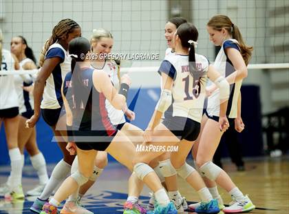 Thumbnail 2 in Flower Mound vs Northwest (UIL 6A Regional Volleyball Semi-Finals Division 2) photogallery.