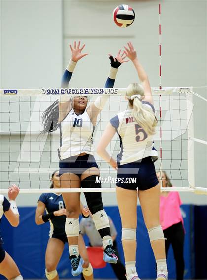 Thumbnail 1 in Flower Mound vs Northwest (UIL 6A D2 Volleyball Region Semi-Final) photogallery.