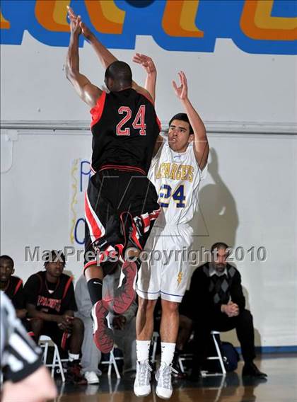 Thumbnail 2 in Centennial @ Charter Oak (CIF SS Playoffs) photogallery.