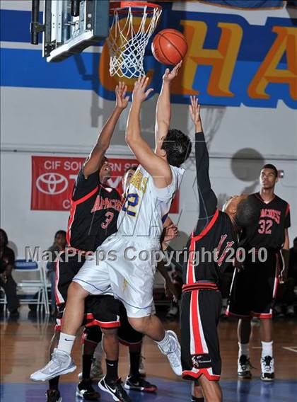 Thumbnail 2 in Centennial @ Charter Oak (CIF SS Playoffs) photogallery.