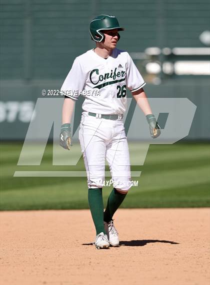 Thumbnail 1 in Conifer vs Holy Family (Coors Field) photogallery.