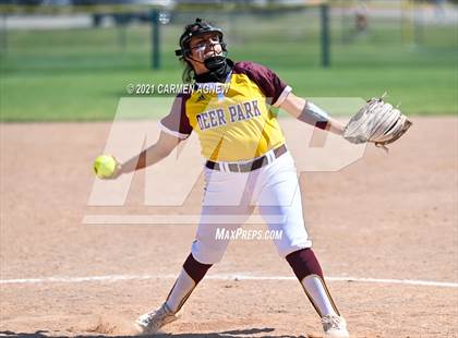 Thumbnail 2 in Cypress Woods vs Deer Park (NFCA Texas Leadoff Classic) photogallery.