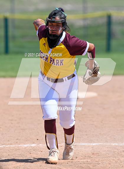 Thumbnail 2 in Cypress Woods vs Deer Park (NFCA Texas Leadoff Classic) photogallery.
