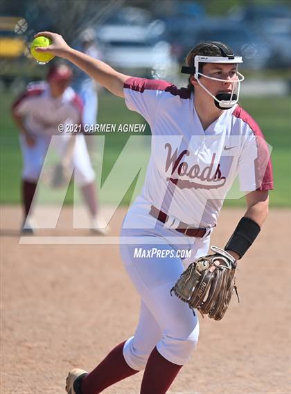 Thumbnail 2 in Cypress Woods vs Deer Park (NFCA Texas Leadoff Classic) photogallery.