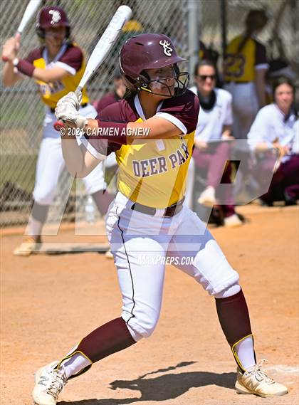 Thumbnail 2 in Cypress Woods vs Deer Park (NFCA Texas Leadoff Classic) photogallery.