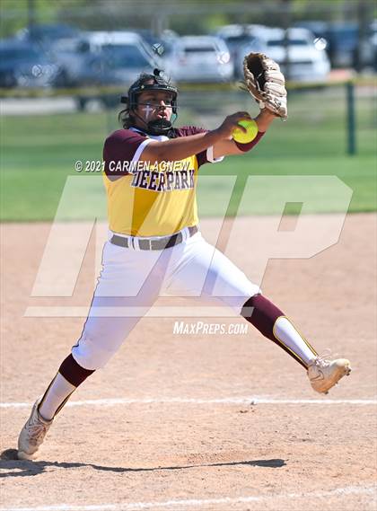 Thumbnail 3 in Cypress Woods vs Deer Park (NFCA Texas Leadoff Classic) photogallery.
