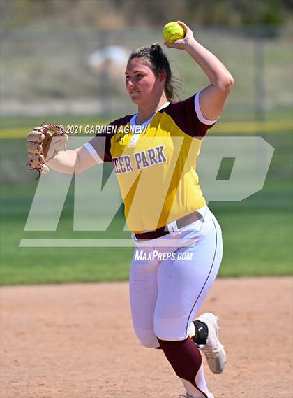 Thumbnail 3 in Cypress Woods vs Deer Park (NFCA Texas Leadoff Classic) photogallery.