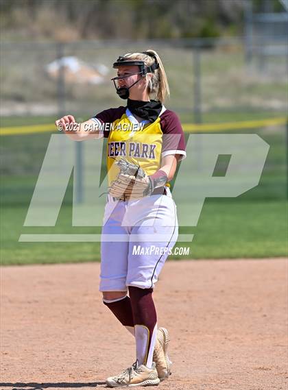 Thumbnail 3 in Cypress Woods vs Deer Park (NFCA Texas Leadoff Classic) photogallery.