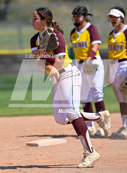 Thumbnail 2 in Cypress Woods vs Deer Park (NFCA Texas Leadoff Classic) photogallery.