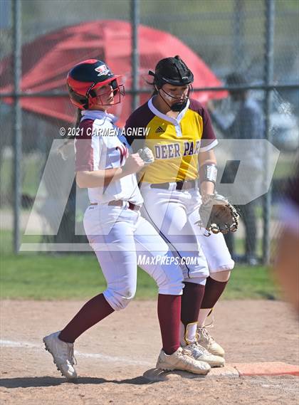 Thumbnail 2 in Cypress Woods vs Deer Park (NFCA Texas Leadoff Classic) photogallery.