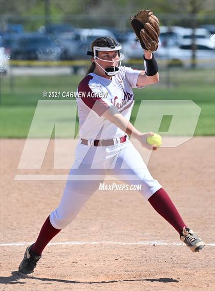 Thumbnail 2 in Cypress Woods vs Deer Park (NFCA Texas Leadoff Classic) photogallery.
