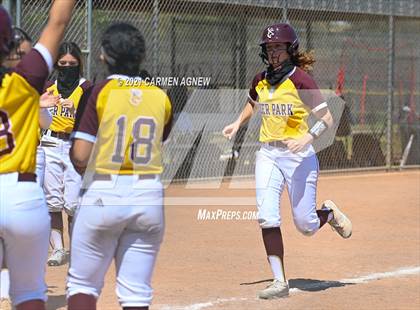 Thumbnail 3 in Cypress Woods vs Deer Park (NFCA Texas Leadoff Classic) photogallery.