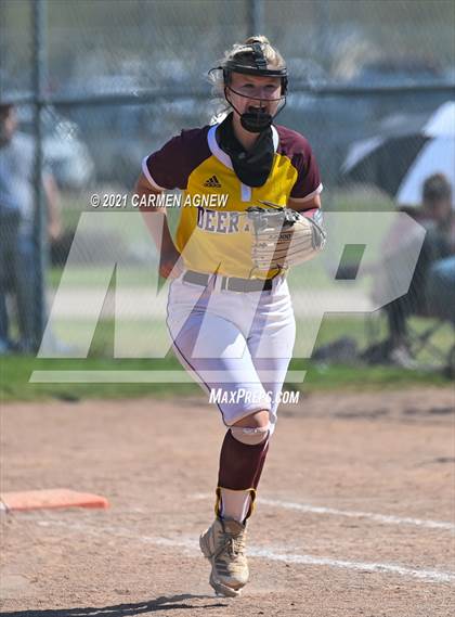 Thumbnail 2 in Cypress Woods vs Deer Park (NFCA Texas Leadoff Classic) photogallery.