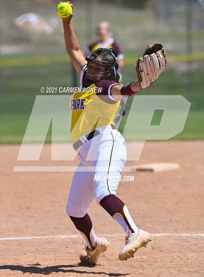 Thumbnail 3 in Cypress Woods vs Deer Park (NFCA Texas Leadoff Classic) photogallery.