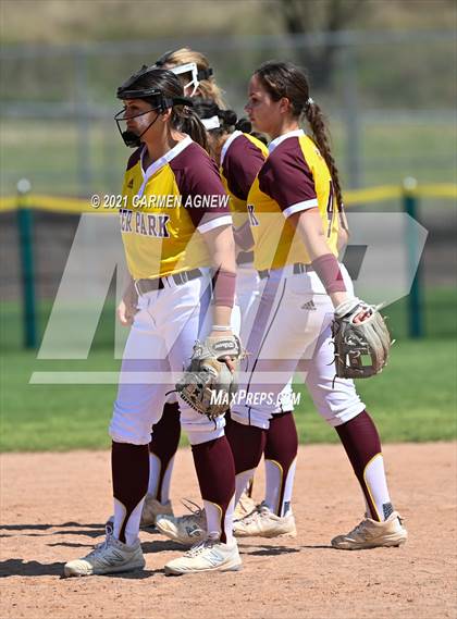 Thumbnail 3 in Cypress Woods vs Deer Park (NFCA Texas Leadoff Classic) photogallery.