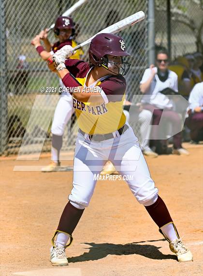 Thumbnail 1 in Cypress Woods vs Deer Park (NFCA Texas Leadoff Classic) photogallery.