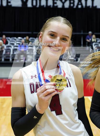 Thumbnail 3 in Davenport vs. Randall (UIL 4A Volleyball Final Medal Ceremony) photogallery.