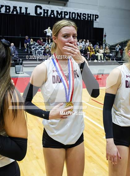 Thumbnail 3 in Davenport vs. Randall (UIL 4A Volleyball Final Medal Ceremony) photogallery.