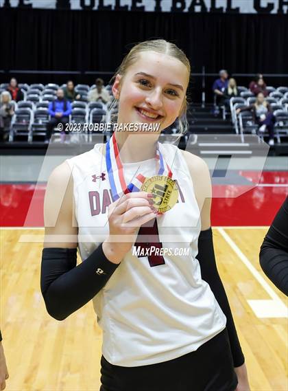 Thumbnail 2 in Davenport vs. Randall (UIL 4A Volleyball Final Medal Ceremony) photogallery.