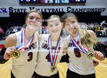 Thumbnail 1 in Davenport vs. Randall (UIL 4A Volleyball Final Medal Ceremony) photogallery.